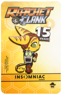 Ratchet & Clank 15th Anniversary Pins